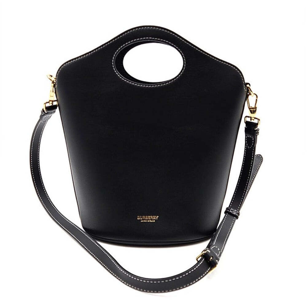 Burberry Leather Pocket Bucket Bag #352390F68B